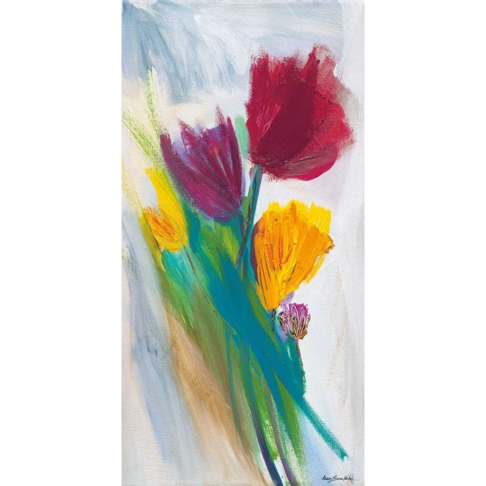 Bright Tulip Bunch II Poster Print by Karen Lorena Parker-VARPDX16098 Image 2