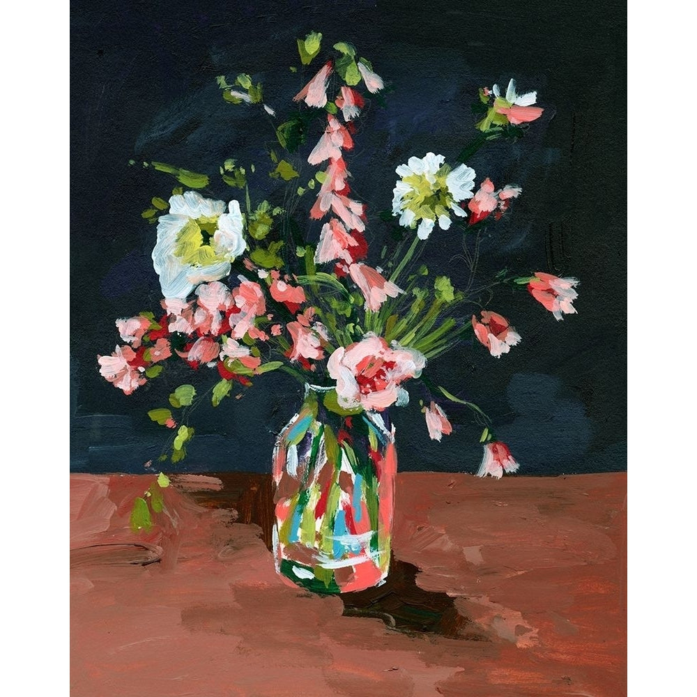 Bottle and Flowers I Poster Print - Melissa Wang-VARPDX161319Z Image 1