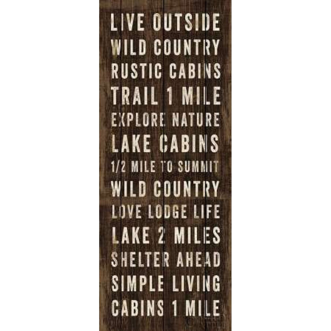 Simple Living Panel I Poster Print by Michael Mullan-VARPDX16162 Image 1