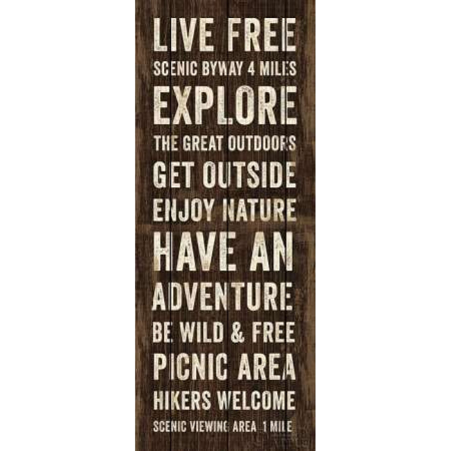 Simple Living Panel II Poster Print by Michael Mullan-VARPDX16163 Image 1