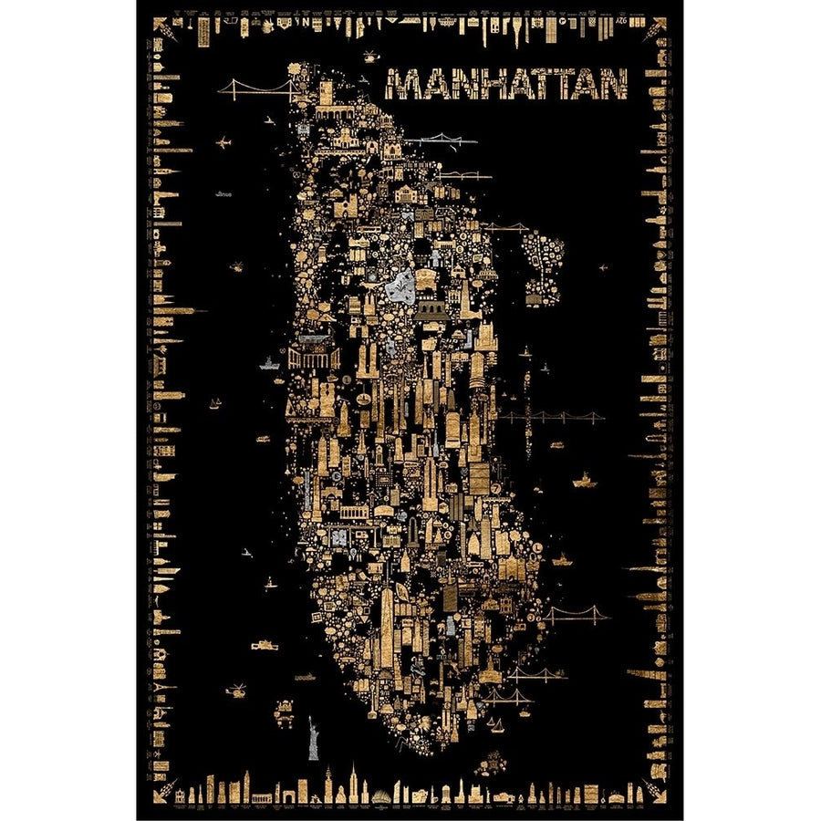 Glam York Collection-Manhattan Poster Print - Rafael Esquer-VARPDX161695Z Image 1