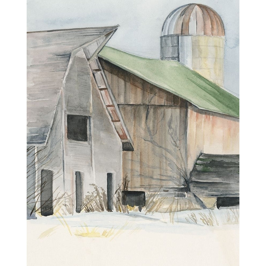 3-UP Winter Barn II Poster Print - Jennifer Paxton Parker-VARPDX162075D Image 1