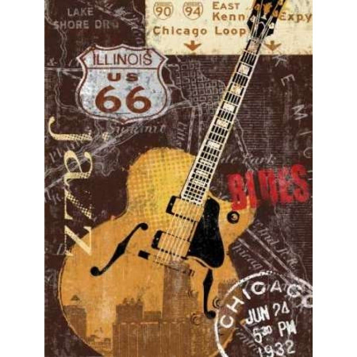 Chi-town Poster Print by Keith Mallett-VARPDX16230 Image 1