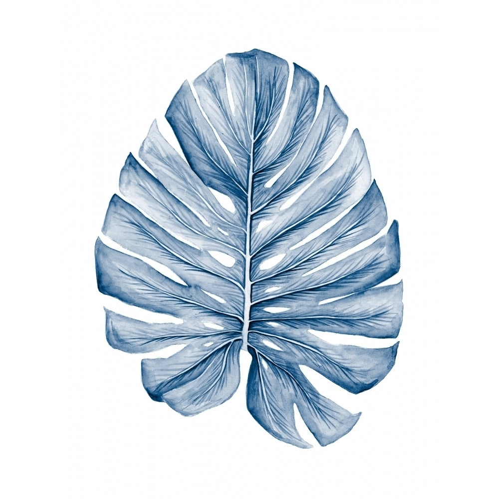 Indigo Tropical Leaves I Poster Print - Megan Meagher-VARPDX162365Z Image 1