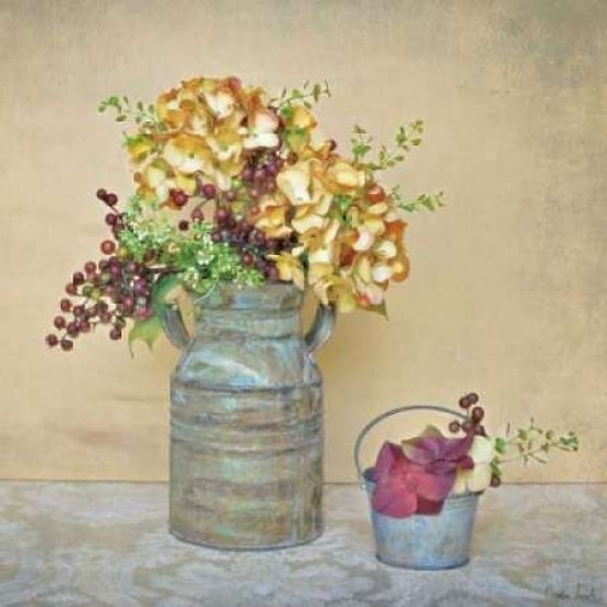 Caramel Hydrangeas Poster Print by Cristin Atria-VARPDX16279 Image 1