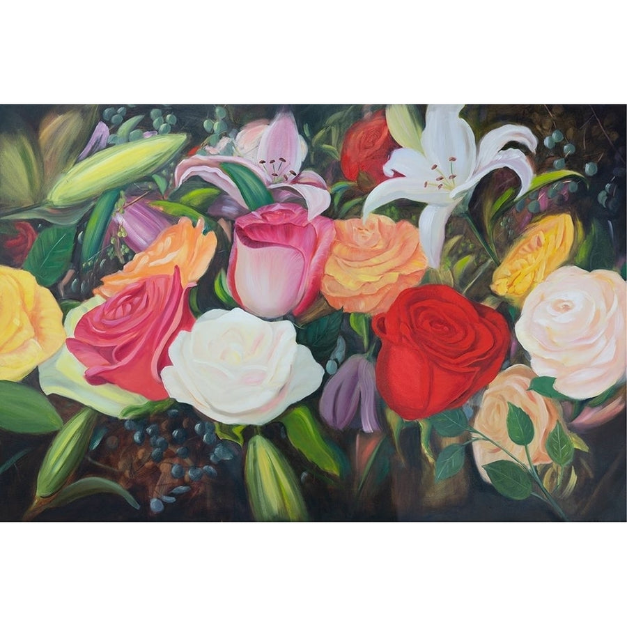 Floral Abundance I Poster Print - Sandra Iafrate-VARPDX163137Z Image 1