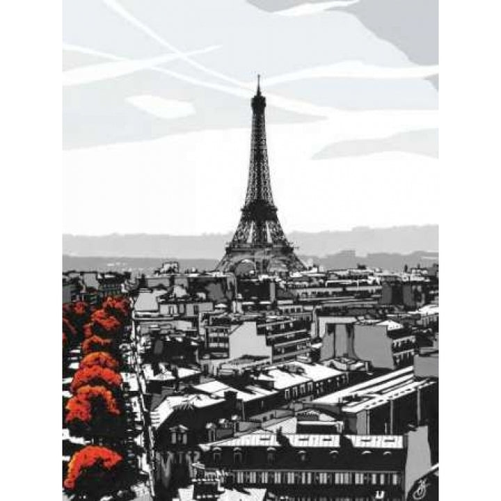 Paris I Poster Print by Jo Fairbrother-VARPDX16361 Image 1