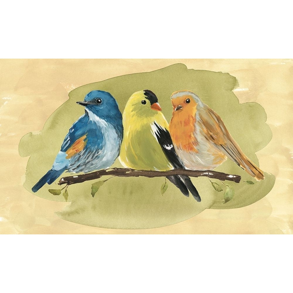 Bird Perch I Poster Print - Annie Warren-VARPDX163636Z Image 1