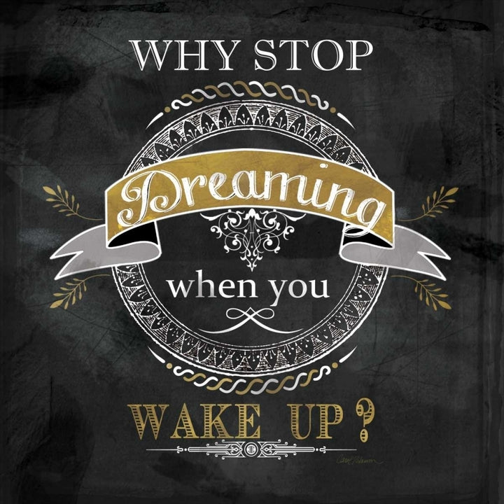 Why Stop Dreaming Poster Print by Carol Robinson-VARPDX16369 Image 2