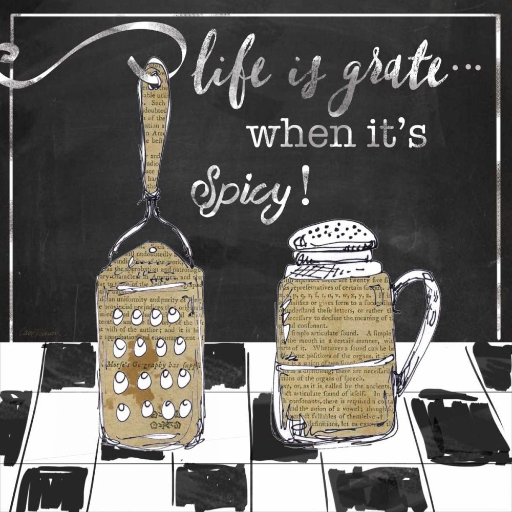 Life is Grate Poster Print by Carol Robinson-VARPDX16371 Image 1