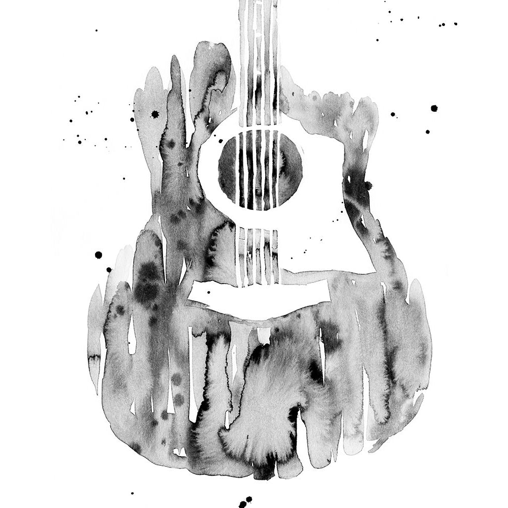 Guitar Flow III Poster Print - Annie Warren-VARPDX163780Z Image 1