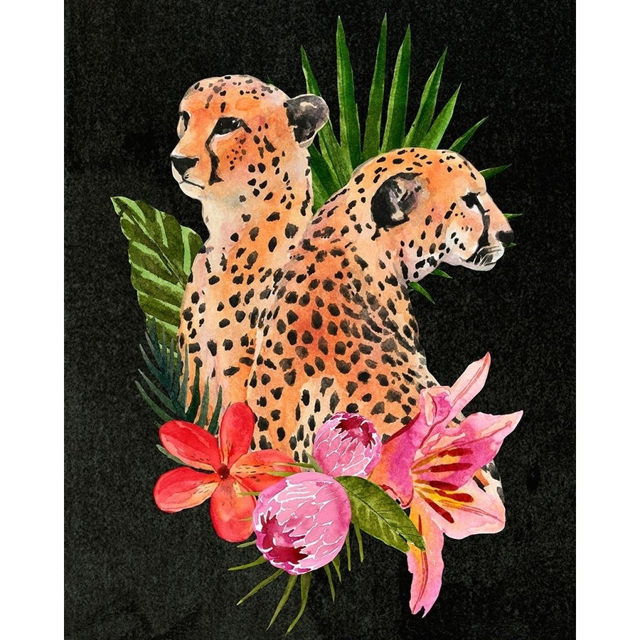 Cheetah Bouquet I Poster Print - Annie Warren-VARPDX164452Z Image 1