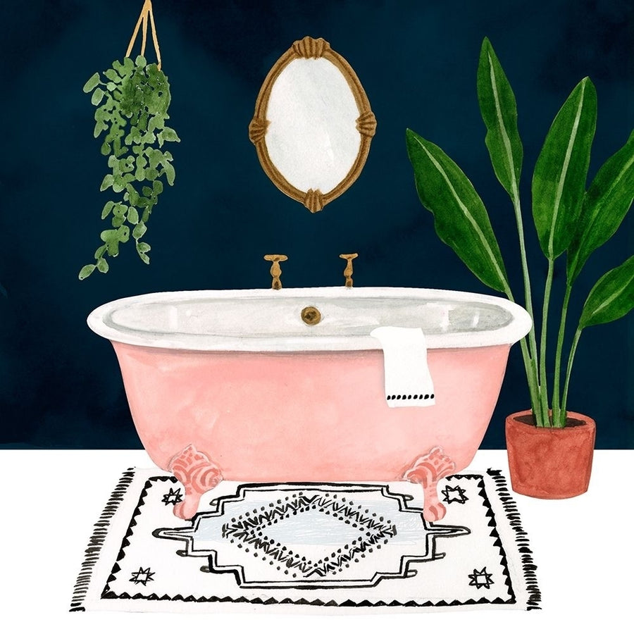 Boho Bath II Poster Print - Victoria Borges-VARPDX164714D Image 1