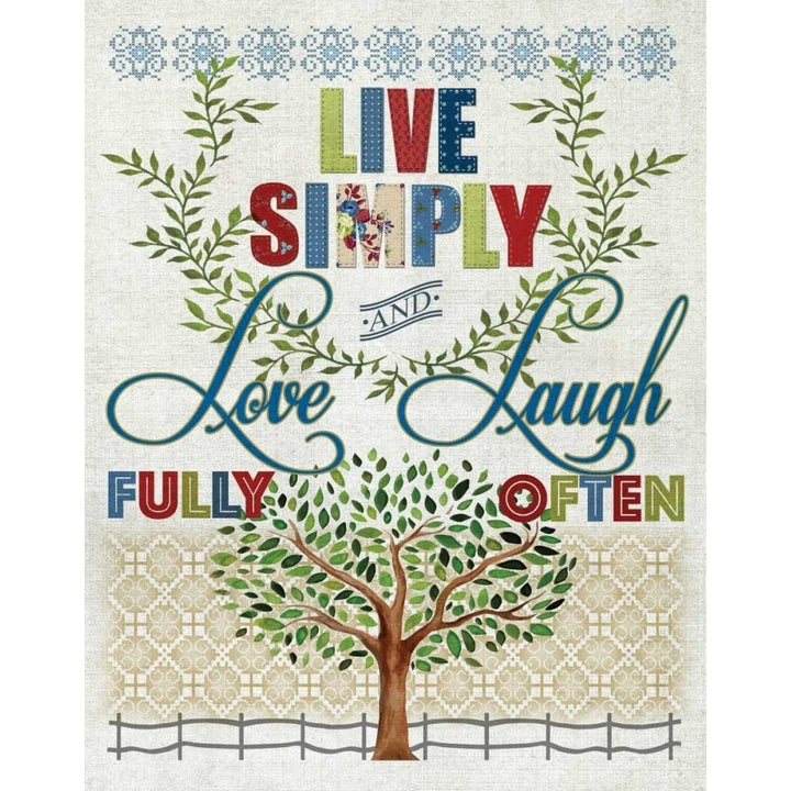 Live Simply Poster Print by Conrad Knutsen-VARPDX16522 Image 2