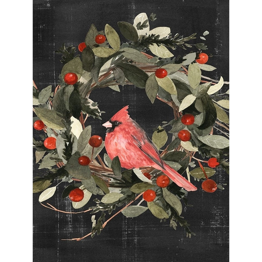 Christmas Cardinal I Poster Print - Emma Scarvey-VARPDX165316D Image 1