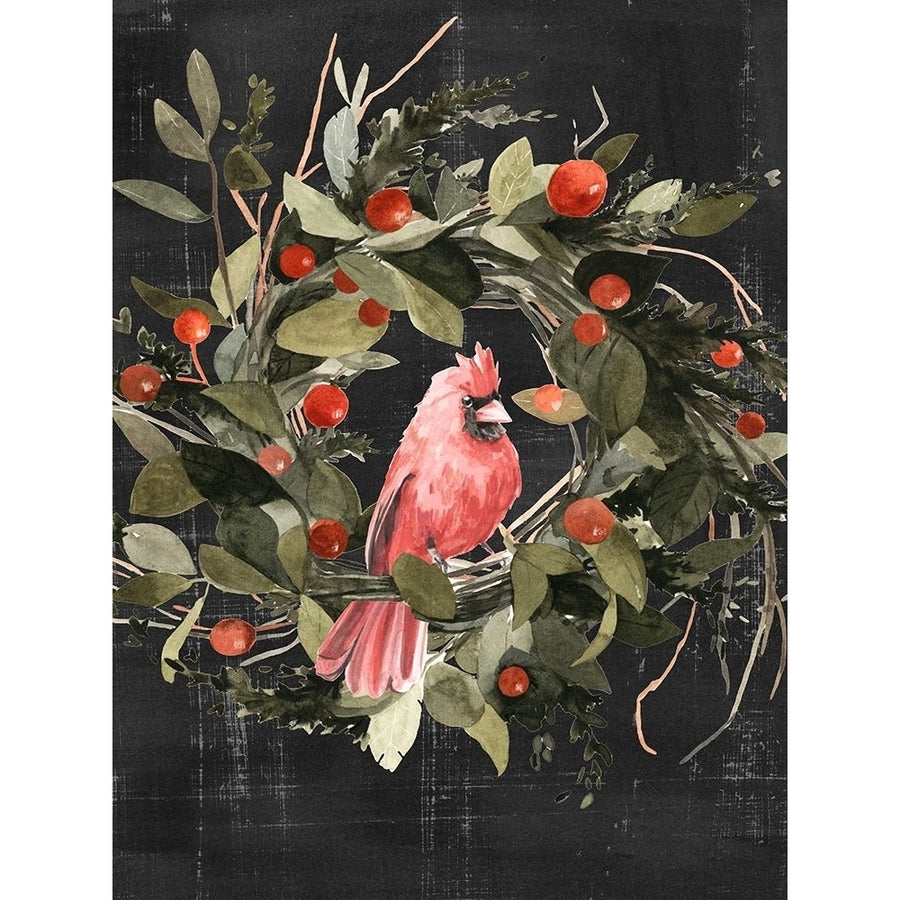 Christmas Cardinal II Poster Print - Emma Scarvey-VARPDX165317D Image 1