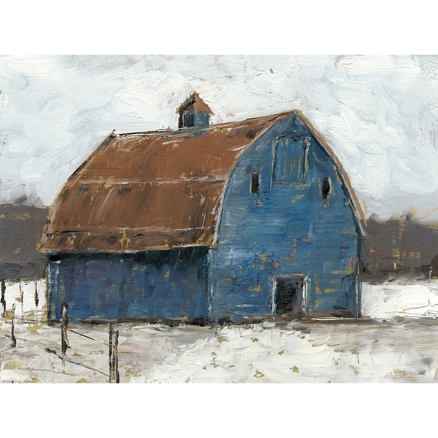 Blue Barn I Poster Print - Ethan Harper-VARPDX165503FN Image 1