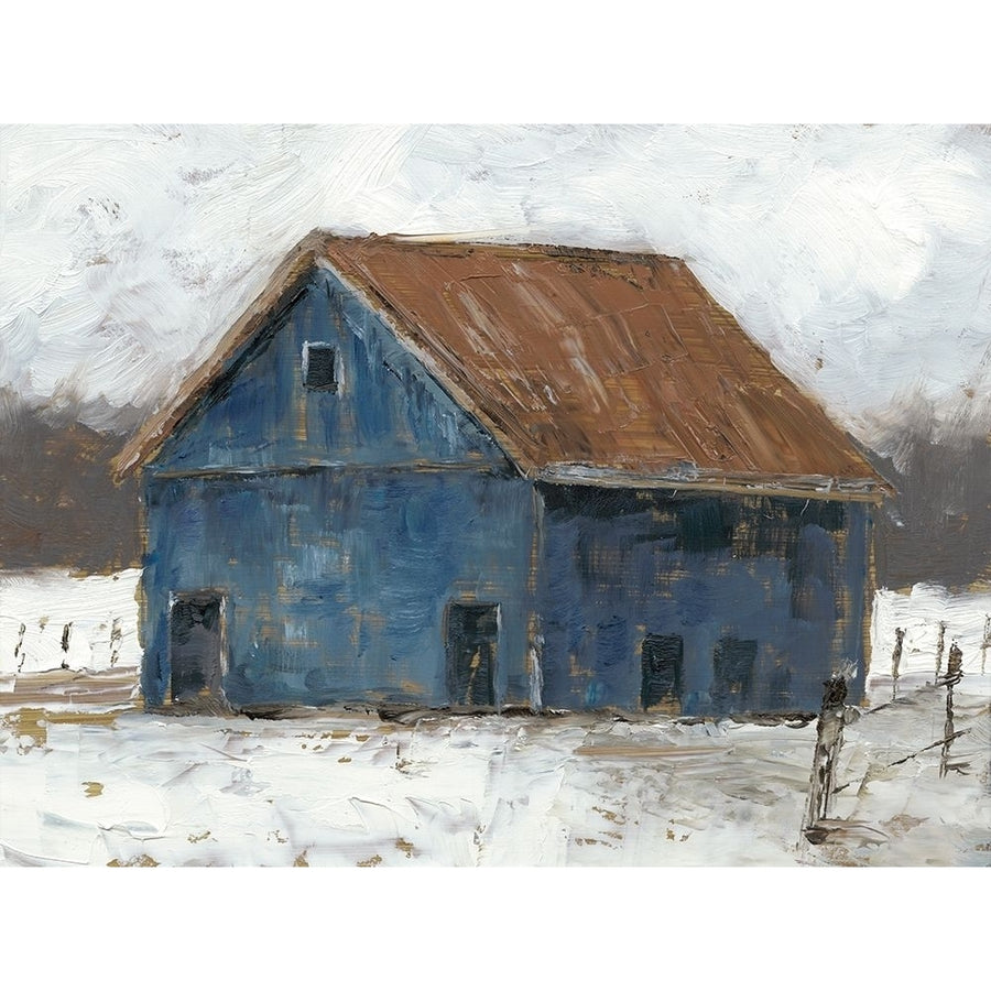 Blue Barn II Poster Print - Ethan Harper-VARPDX165504FN Image 1