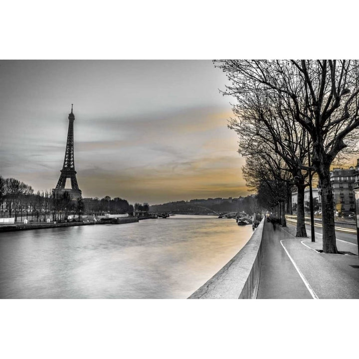 River Seine and The Eiffel Tower Poster Print by Assaf Frank-VARPDX16605 Image 1