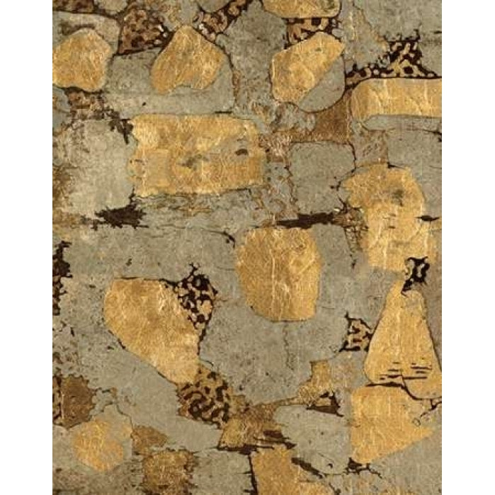 Gilded Stone Gold I Poster Print by Wild Apple Portfolio-VARPDX16653 Image 1