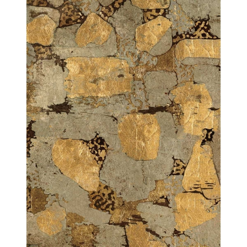 Gilded Stone Gold I Poster Print by Wild Apple Portfolio-VARPDX16653 Image 2