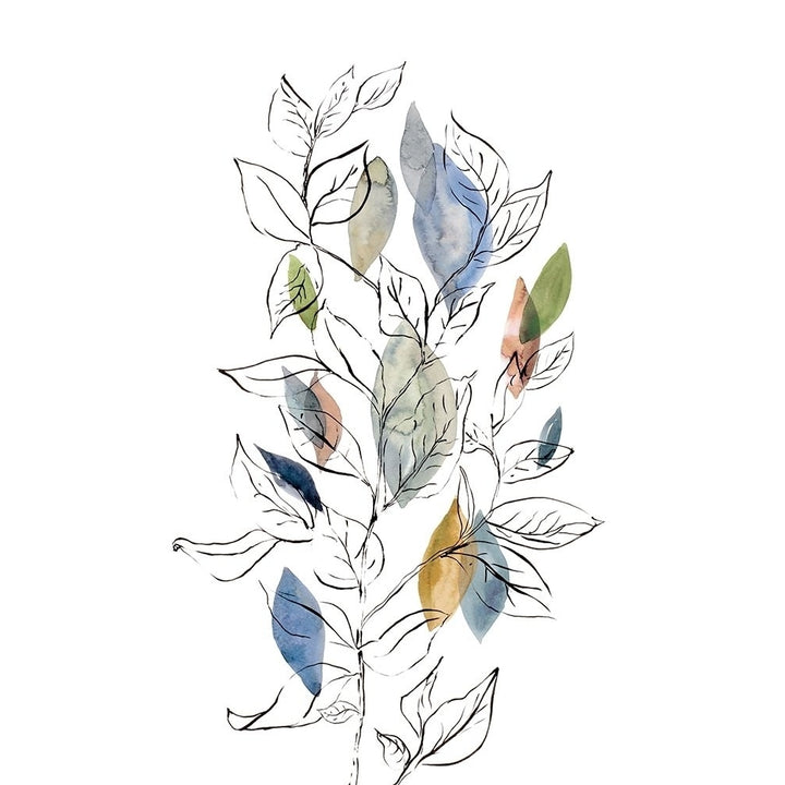 Spring Leaves Ii Poster Print by Rebecca Meyers-VARPDX16682 Image 1