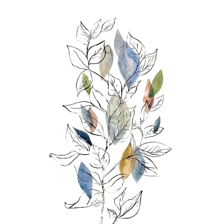 Spring Leaves Ii Poster Print by Rebecca Meyers-VARPDX16682 Image 1