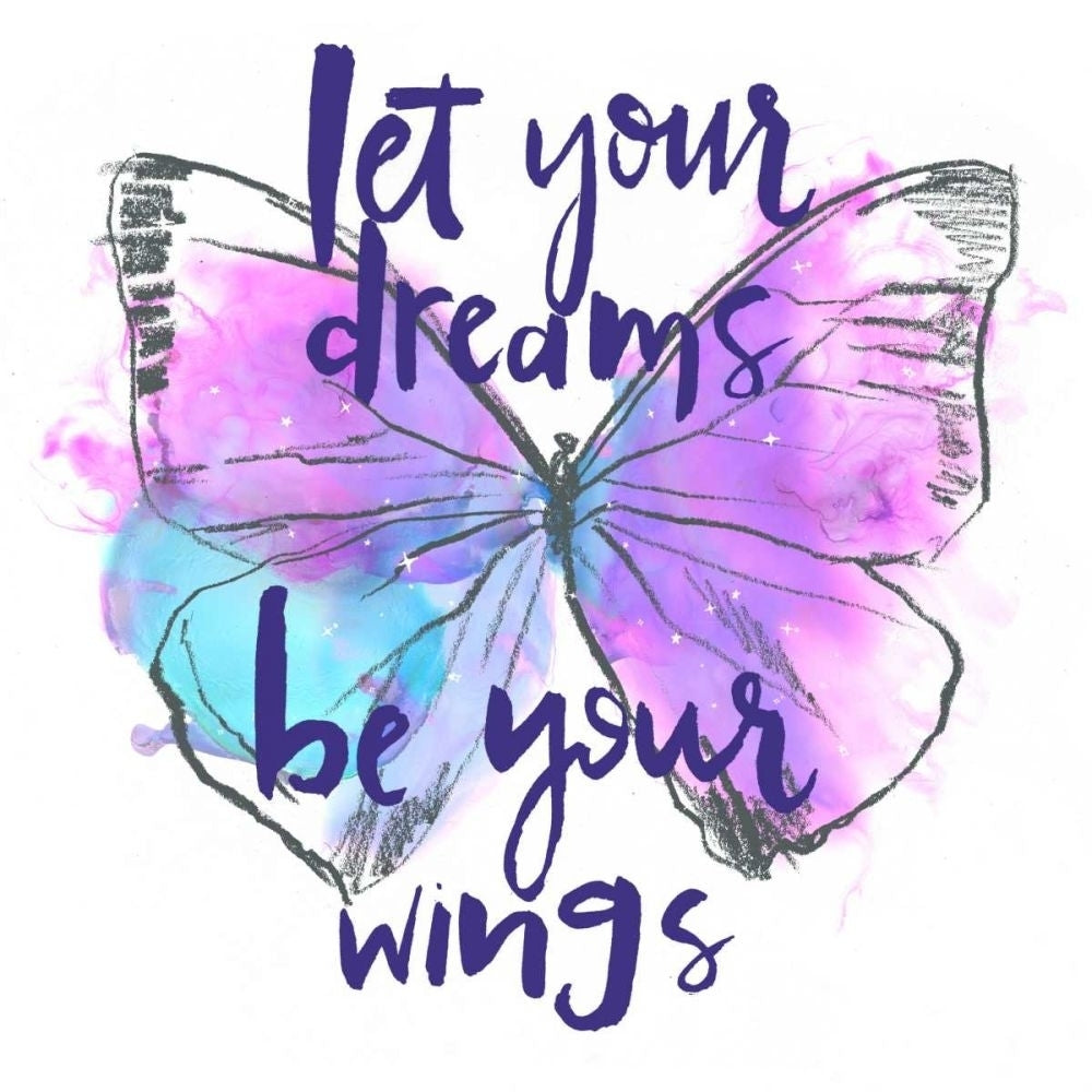 Butterfly Dreams I Poster Print - Jennifer Paxton Parker-VARPDX167121D Image 1