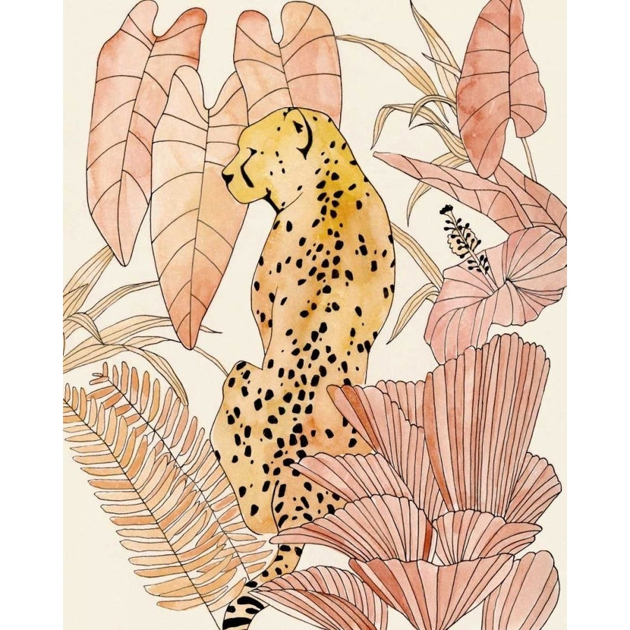 Blush Cheetah I Poster Print - Annie Warren-VARPDX167362Z Image 1