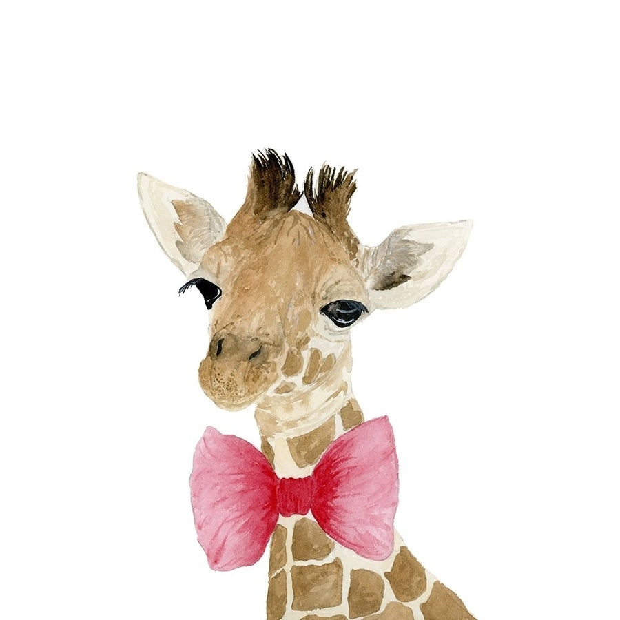 Giraffe With Bow by Lucille Price-VARPDX16742C Image 1