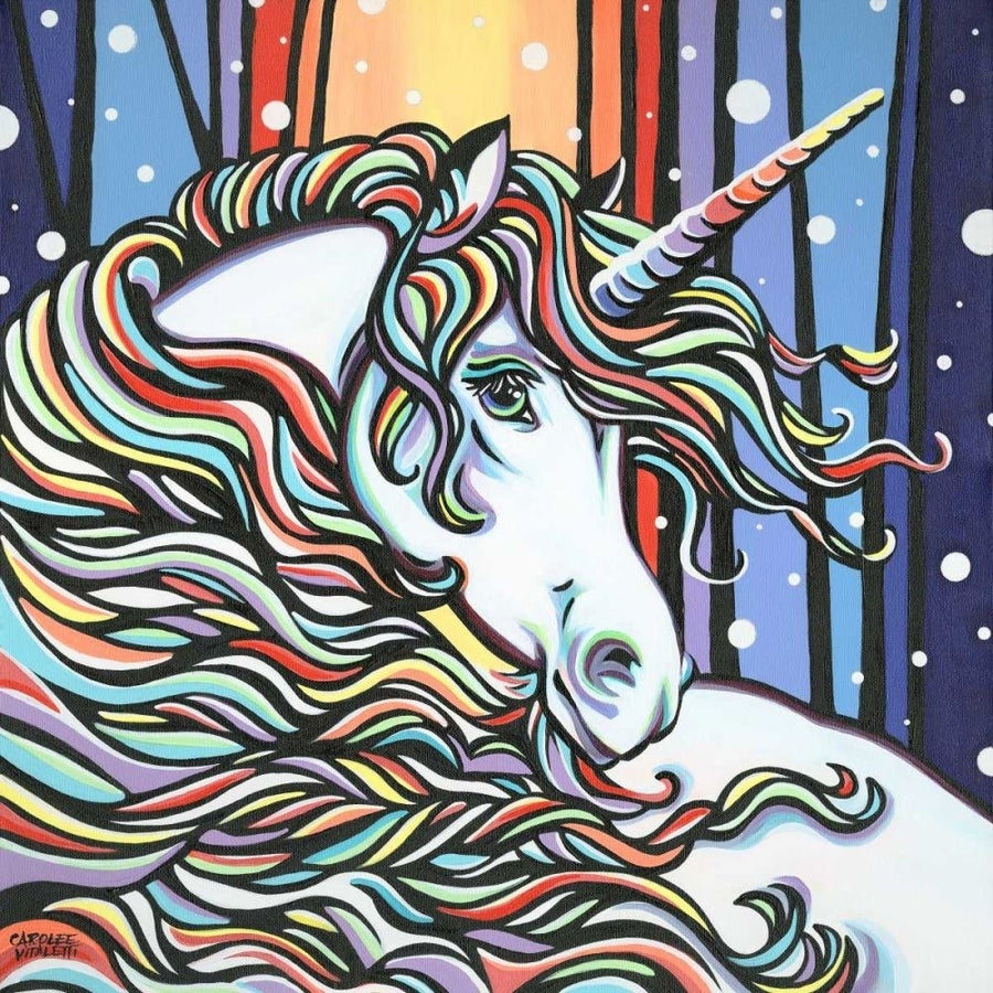 Magical Unicorn I Poster Print - Carolee Vitaletti-VARPDX168121D Image 1