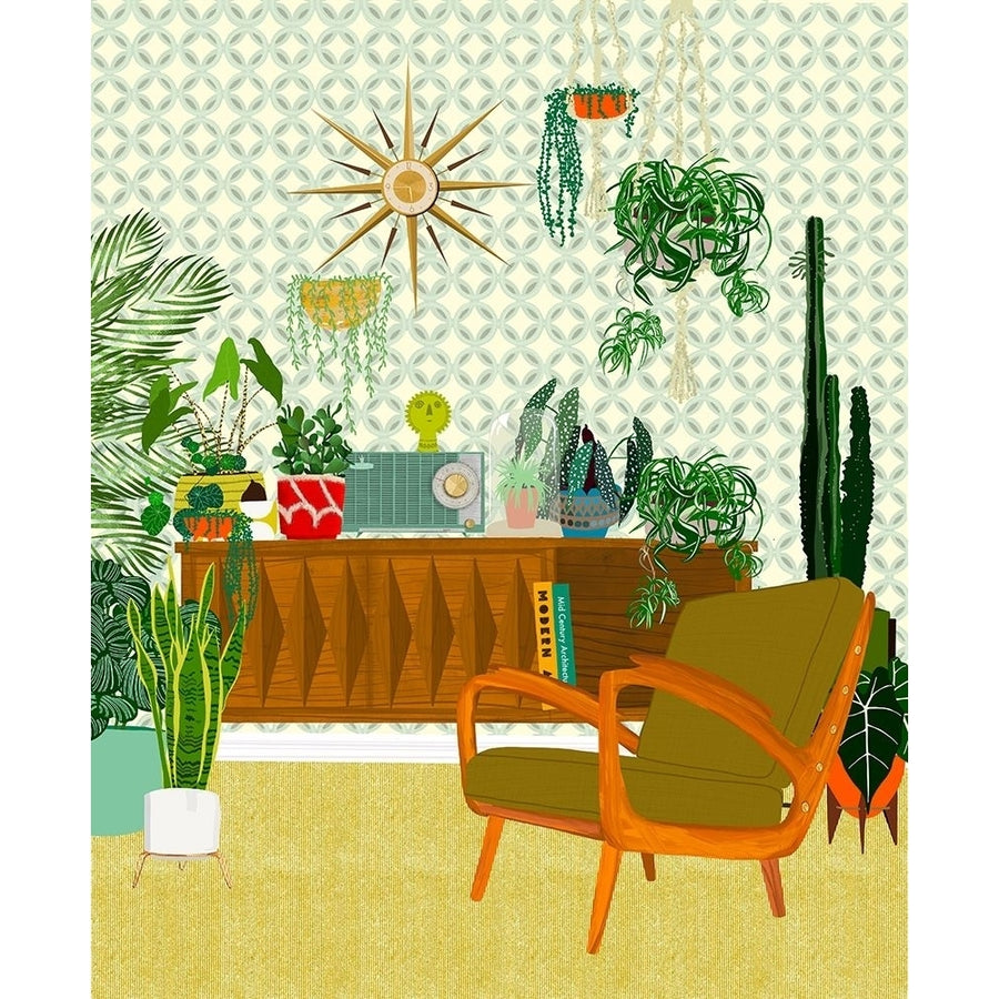 Plant Living Room by Jen Bucheli-VARPDX16899 Image 1