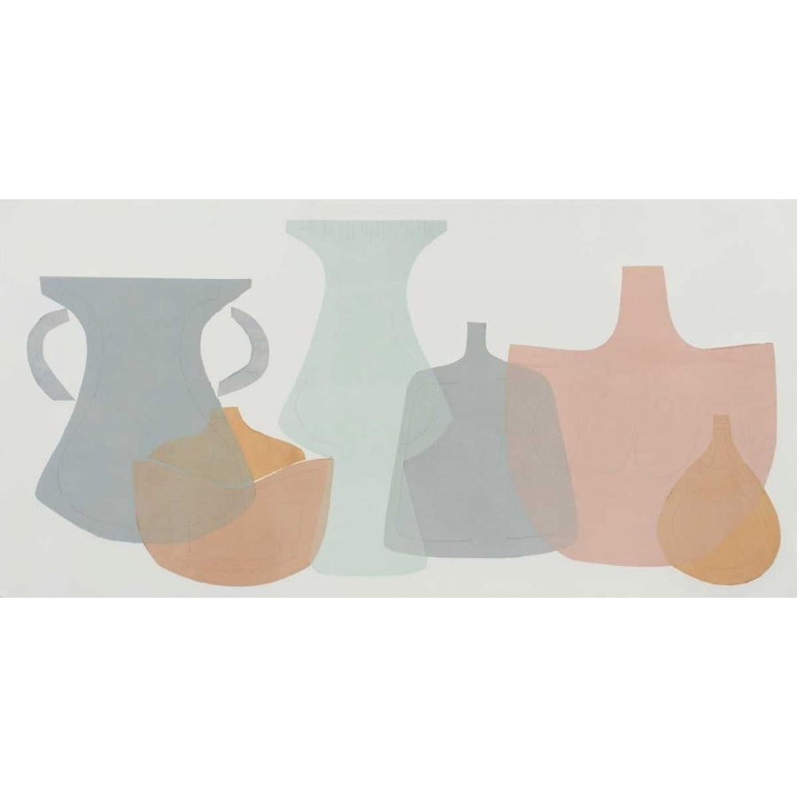 Soft Pottery Shapes I Poster Print - Rob Delamater-VARPDX168901Z Image 1