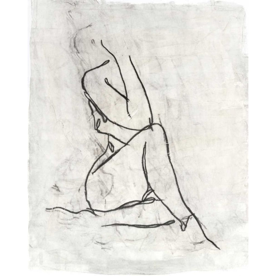 Embellished Nude Contour Sketch I Poster Print - Ethan Harper-VARPDX169121ZE Image 1