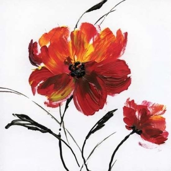 Red Poppy Splash III Poster Print by Nan-VARPDX16922 Image 1