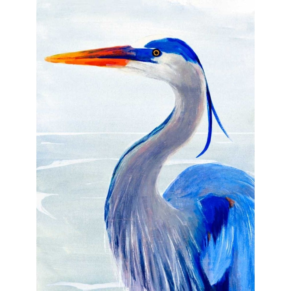 Great Blue I Poster Print - Annie Warren-VARPDX170024Z Image 1