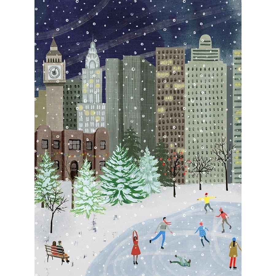 Christmas in the City I Poster Print - Grace Popp-VARPDX170235D Image 1