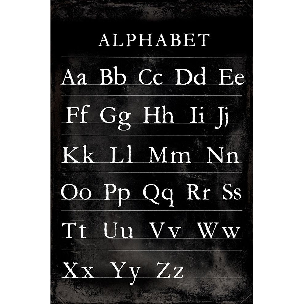 Alphabet Chart Poster Print - Studio Vision-VARPDX170598Z Image 1