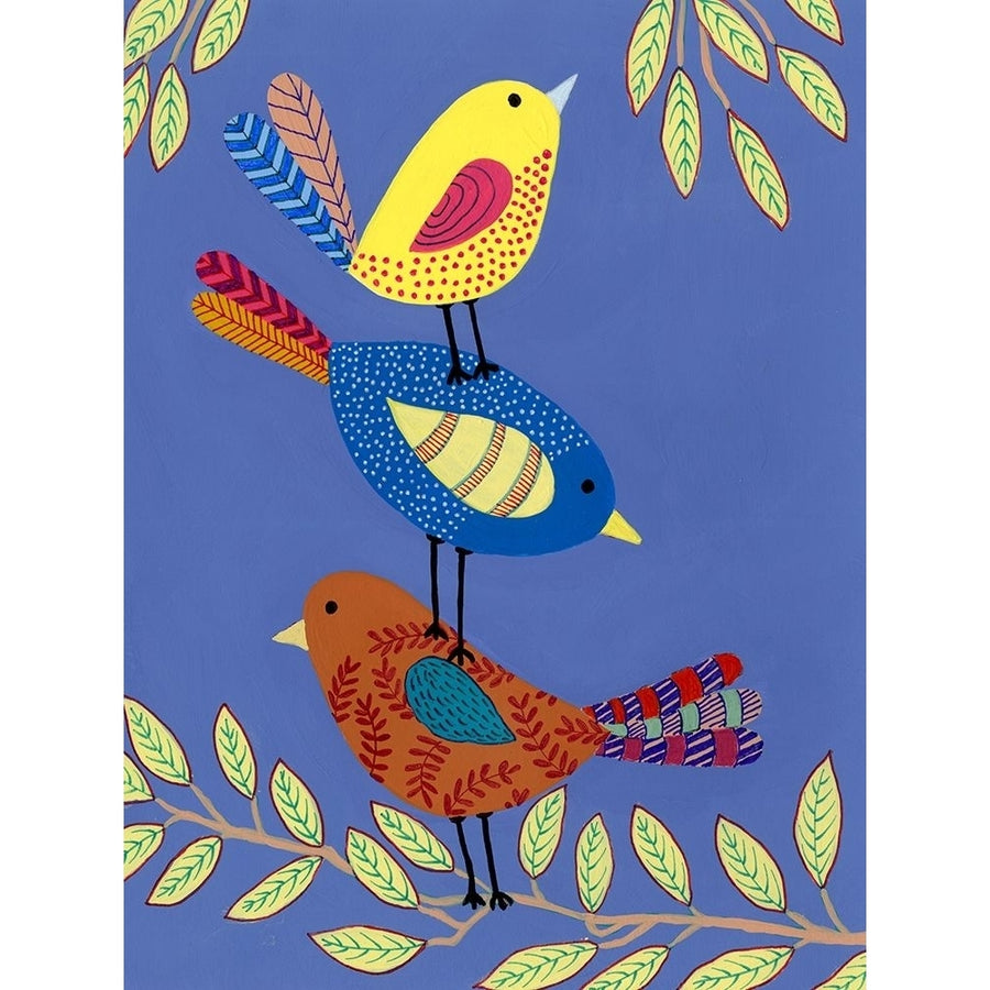 Patterned Feathers I Poster Print - Regina Moore-VARPDX170912D Image 1