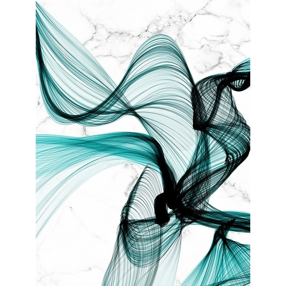 Teal Ribbons VIII Poster Print - Irena Orlov-VARPDX171260Z Image 1