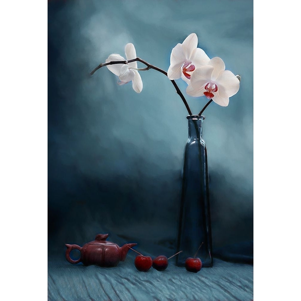 Orchid And Cherry Poster Print - Lydia Jacobs-VARPDX1717605 Image 1