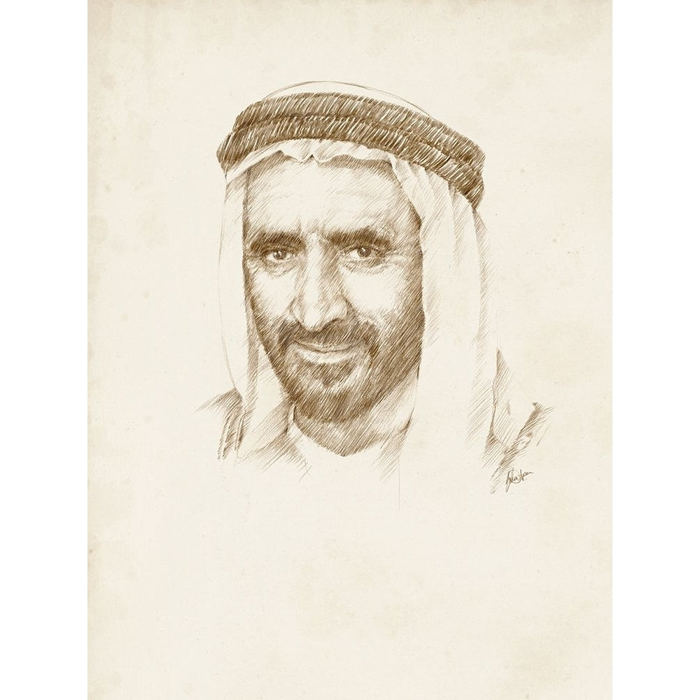 Late Sheikh Rashid bin Saeed Al Maktoum Poster Print - Ethan Harper-VARPDX171770F Image 1