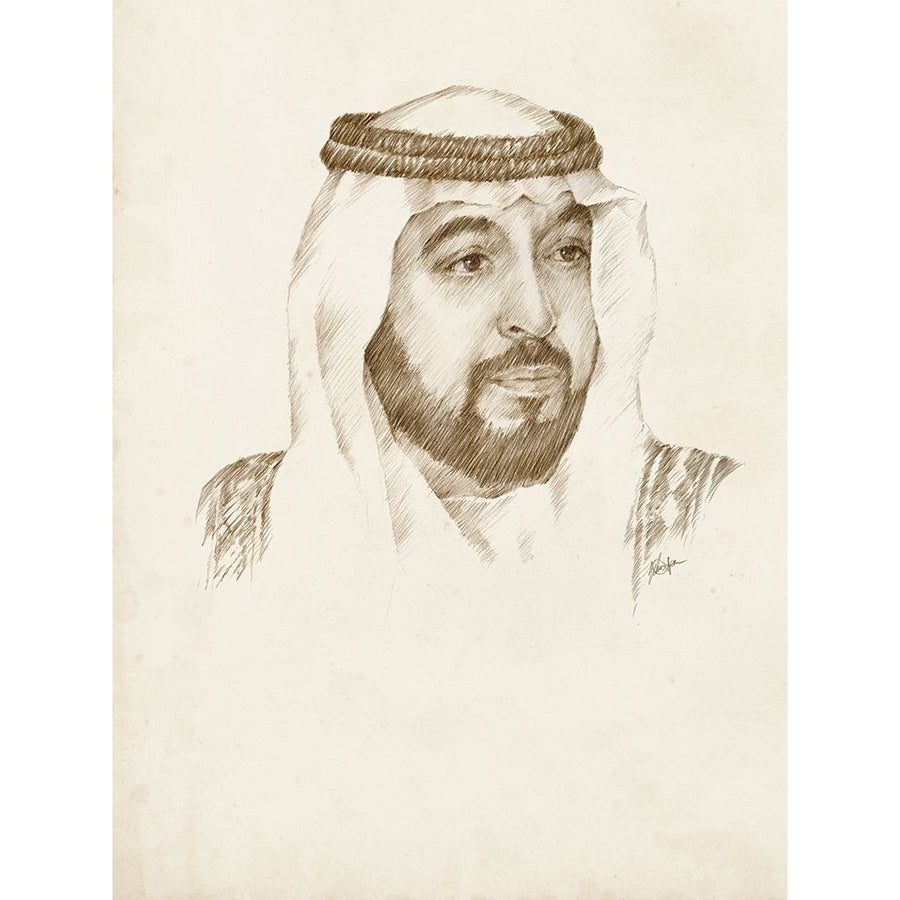 Sheikh Khalifa bin Zayed Al Nahyan Poster Print - Ethan Harper-VARPDX171767F Image 1