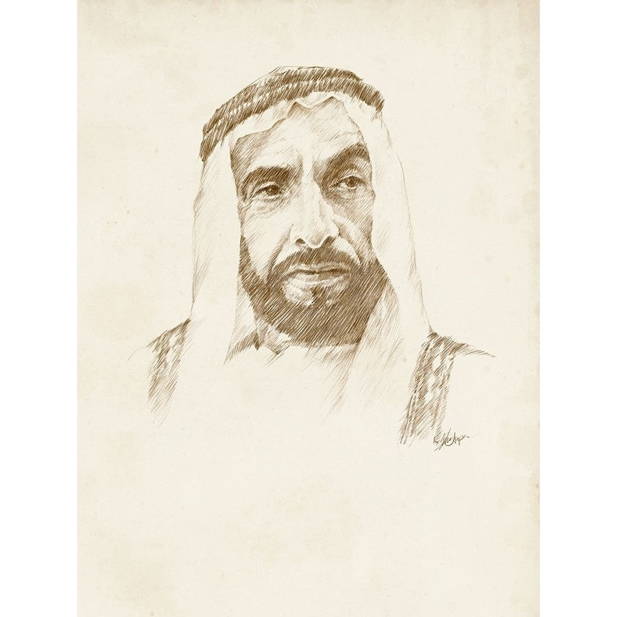 Late Sheikh Zayed bin Sultan Al Nahyan Poster Print - Ethan Harper-VARPDX171769F Image 1