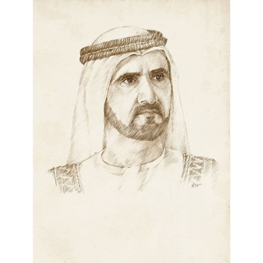 Sheikh Mohammed bin Rashid Al Maktoum Poster Print - Ethan Harper-VARPDX171766F Image 1