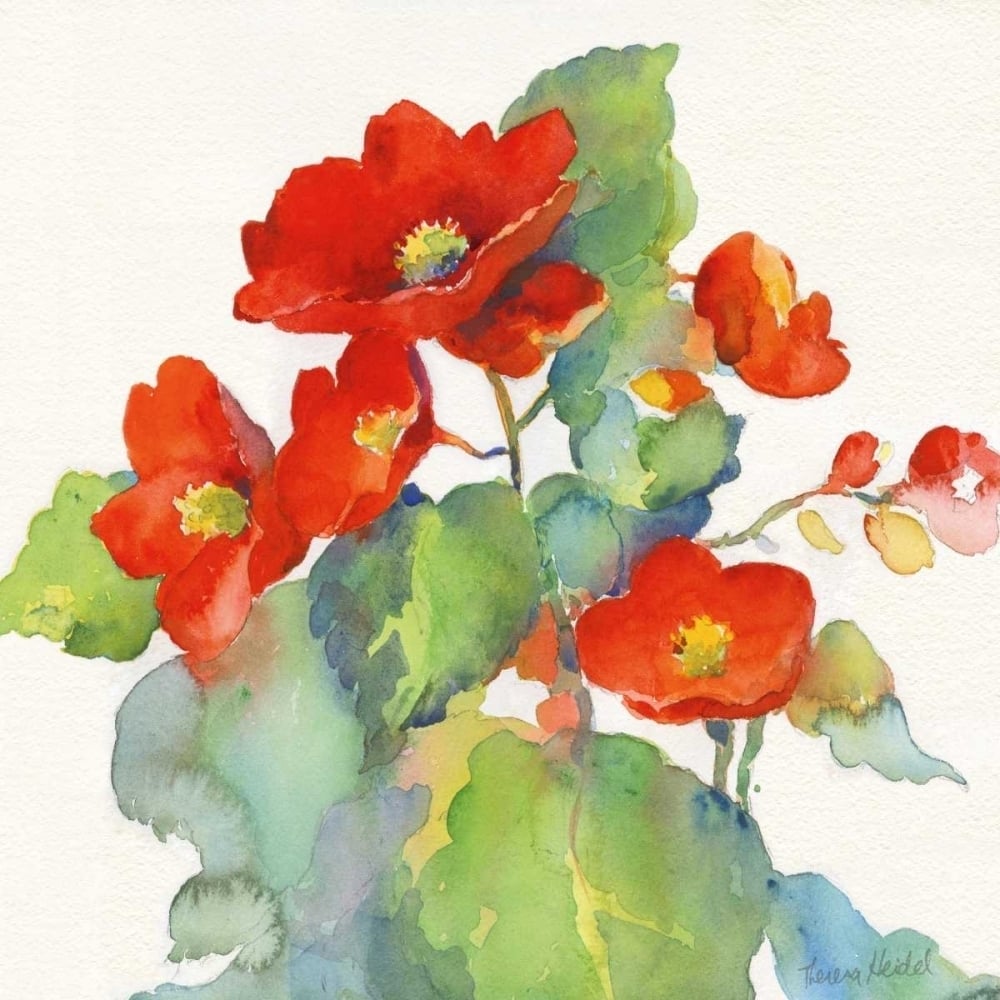 Begonia II Poster Print by Theresa Troise Heidel-VARPDX17180 Image 2