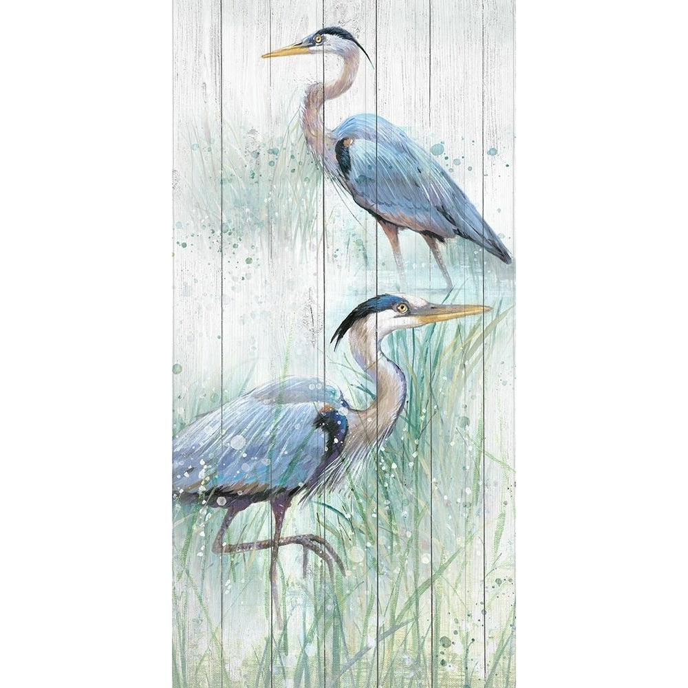 Seaside Heron Pair I Poster Print - W Studio-VARPDX171816Z Image 1