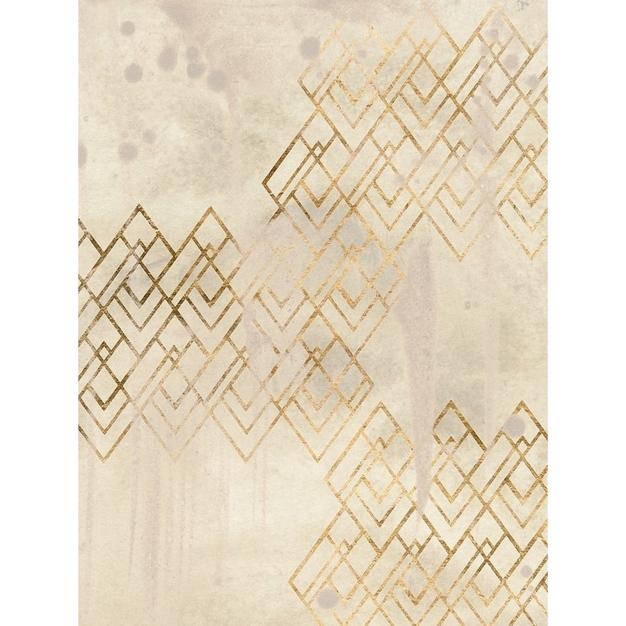 Deco Pattern in Cream I Poster Print - June Erica Vess-VARPDX172026Z Image 1