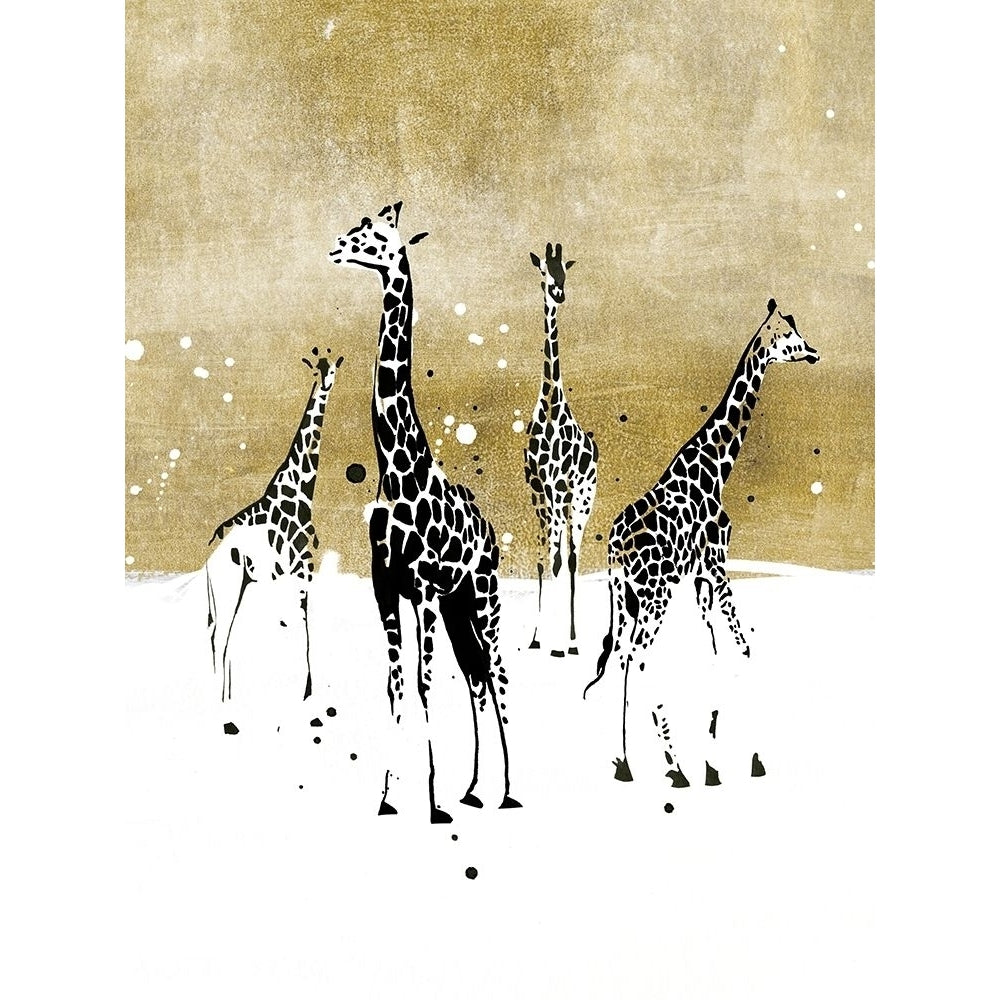 Spotted Giraffe I Poster Print - Annie Warren-VARPDX172603Z Image 1