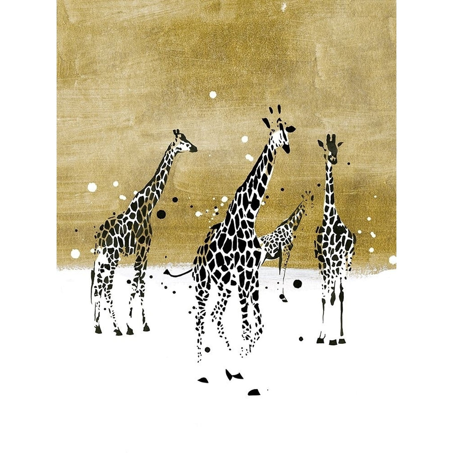 Spotted Giraffe II Poster Print - Annie Warren-VARPDX172604Z Image 1